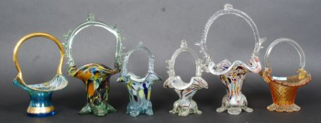 A collection of studio glass to include Murano,