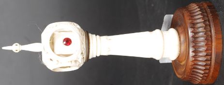 A vintage Stanhope bone viewer,