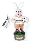 A contemporary advertising countertop display toy of the Duracell Bunny - 2002 edition