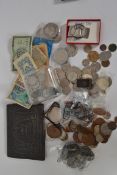 A collection of 20th century coins being British decimal,