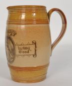A Doulton Lambeth stoneware jug Commemorating Queen Victoria 1897 Jubilee,