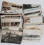 A collection of topographical postcards to include mostly buildings,