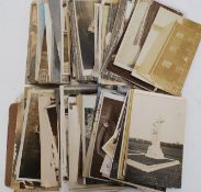POSTCARDS; A collection of original postcards to include real photo cards, photographs,