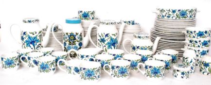 A part Midwinter Spanish Garden retro style part dinner  / tea service comprising cups, saucers,