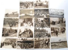 A collection of 18 + World War One postcards to include local interest in  Beaufort War Hospital,