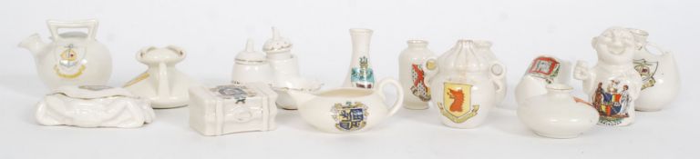 A collection of Goss china to include souvenir wares etc to include Birmingham etc