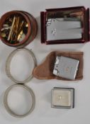 A collection of vintage lighters to include boxed Ronson Varaflame,