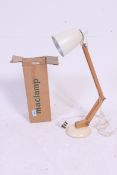 An original 1970's retro vintage  ( with box ) Terence Conran Maclamp - anglepoise desk lamp