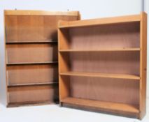 Two original retro school cabinets.