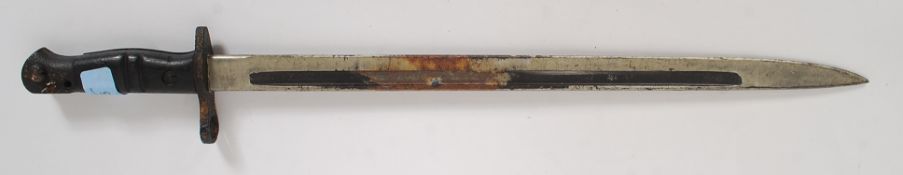First World War WWI American 1917 pattern Remington bayonet stamped 1917 to blade