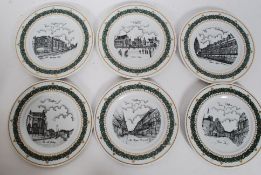 A set of 6x Decor Art collectors plates, each a scene of Bristol and each plate No.