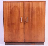 A vintage school laboratory cabinet with 2 full length slide out drawers with name tags and 2 fixed