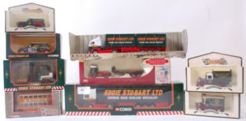 EDDIE STOBART; A collection of mostly Eddie Stobart related diecast models,