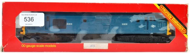 HORNBY; Original vintage Hornby 00 Gauge R751 railway trainset locomotive - D6830 Inter City 125.