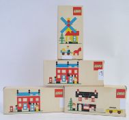 LEGO; An original collection of 1970's Lego ' Weetabix Giveaway ' boxed sets.
