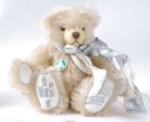 HERMANN BEAR; Limited Edition 2000 Millennium Hermann teddy bear.
