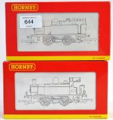 HORNBY; Two original boxed Hornby 00 Gauge locomotives - R2304 and R2245.