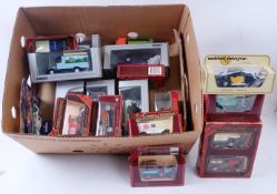 DIECAST; A mixed box of boxed diecast to include Corgi Royal Collection,