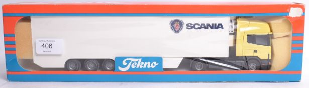 TEKNO 1:50 SCALE; An original rare Tekno 1:50 scale diecast model Scania lorry.