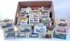 LLEDO; A large collection (approx 60+) diecast model Lledo Days Gone boxed cars,