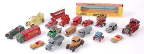 DIECAST; A good interesting small collection of diecast to include several Dinky Toys Dublo,