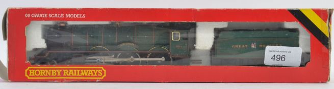 HORNBY; An original Hornby railway trainset locomotive R078 King Edward. Within the original box.
