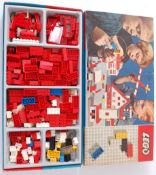 LEGO; An original Lego early box set 040 with original slipcase display box.