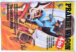 MARX THE LONE RANGER; An original vintage Marx The Lone Ranger Rides Again! Boxed ' Prairie Wagon.