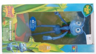 BUGS LIFE; An original Pixar licensed A Bugs Life ' Flik Room Guard ' battery operated toy,
