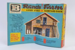 BRITAINS; An original vintage Britains 4720 boxed Livery Stable / Barn.