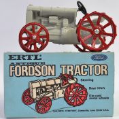 ERTL TRACTOR; An original vintage ERTL Antique Fordson Tractor 1:16 scale diecast heavy metal model.