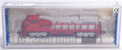 BACHMANN; An original Bachmann N Gauge railway trainset locomotive,