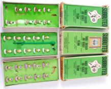 SUBBUTEO; A collection of 3x vintage boxed Subbuteo table soccer teams comprising of: Rapid Vienna,