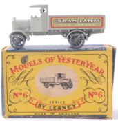 LESNEY MODELS OF YESTERYEAR; An original diecast model Lesney Models Of Yesteryear No.
