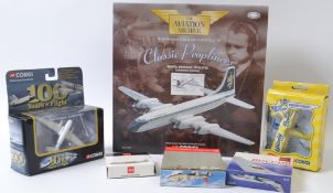 DIECAST; A collection of assorted diecast aeroplanes to include Corgi Aviation Archive 48605,