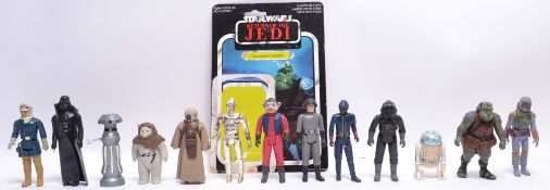 STAR WARS; A collection of 13x original 1970's Kenner / Palitoy Star Wars figures,