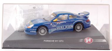 NINCO; Original Ninco 50189 Porsche GT3 Scalextric style slot car, within the original box.