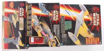 STAR WARS; A collection of 3x Star Wars boxed playsets to by Tiger / Hasbro,