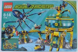 LEGO; Original Lego Aqua Raider boxed set 7775 ' Aquabase ' 100% complete, within the original box.