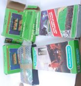 SUBBUTEO; A box of assorted Subbuteo football accessories to include C140, Grandstands,