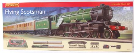 HORNBY; Hornby 00 Gauge Flying Scotsman railway trainset R1072. RRP £165.