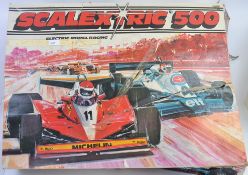 SCALEXTRIC; Original boxed Scalextric 500 car racing set, within the original box.