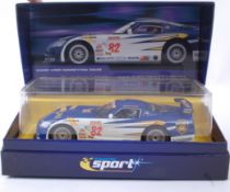 SCALEXTRIC; C2523A Dodge Viper Coupe Limited Edition slot racing car,