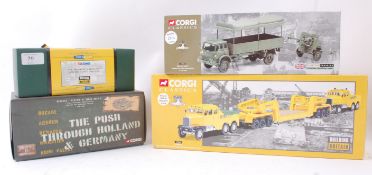 CORGI; A collection of 4x Corgi diecast sets to include WWII Collection CC60505 Tank,