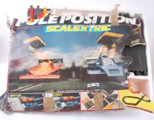 SCALEXTRIC; A boxed Scalextric racing car set - Pole Position - appears to be complete, with cars,