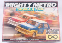 SCALEXTRIC; A boxed Scalextric racing car set - Mighty Metro - racing set, with cars,