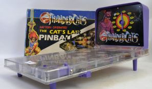 THUNDERCATS PINBALL; An original 1985 Thundercats Pinball toy game, appears to be complete,