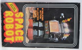 ROBOT; An original vintage 1970's Space Robot toy, within the original box,