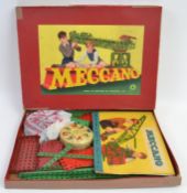 MECCANO; An original vintage Meccano Set No. 4 in original box, with instructions.