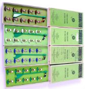 SUBBUTEO; A collection of 4x vintage boxed Subbuteo table soccer teams comprising of: 40,